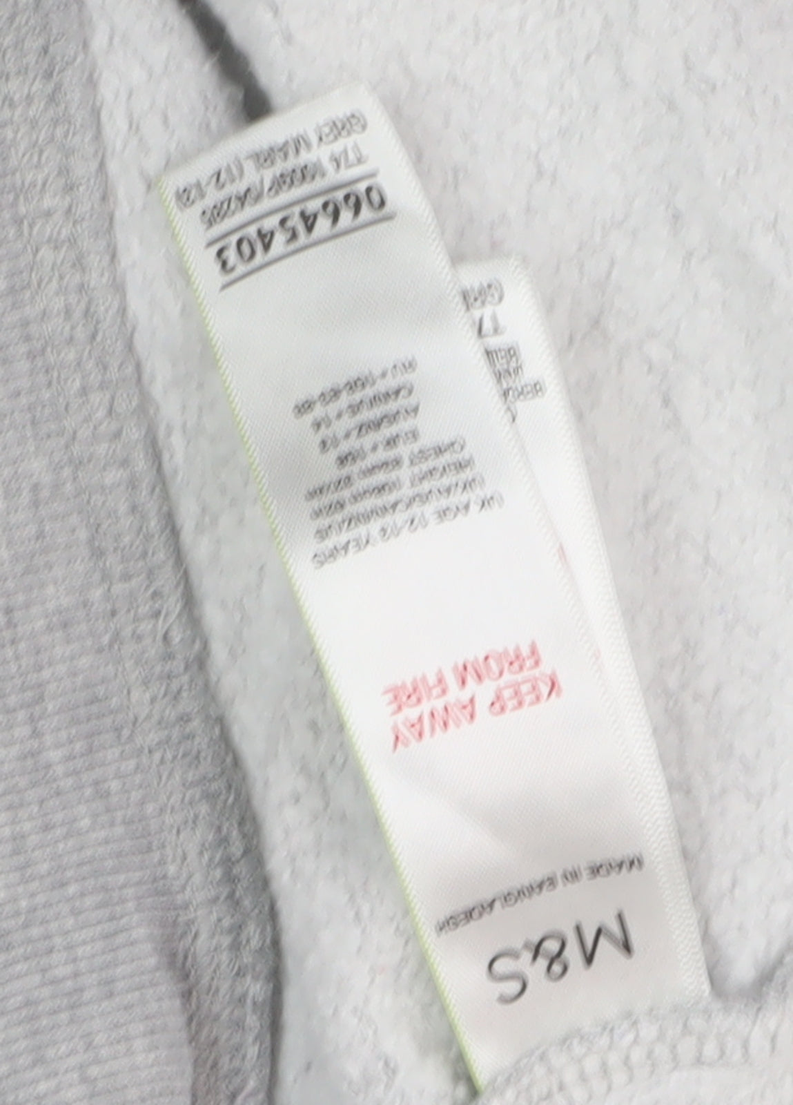 Womens UK Size 12 Marks and Spencer Grey Pullover Hoodie