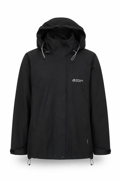 Womens UK Size 12 Sprayway Black Rain Coat