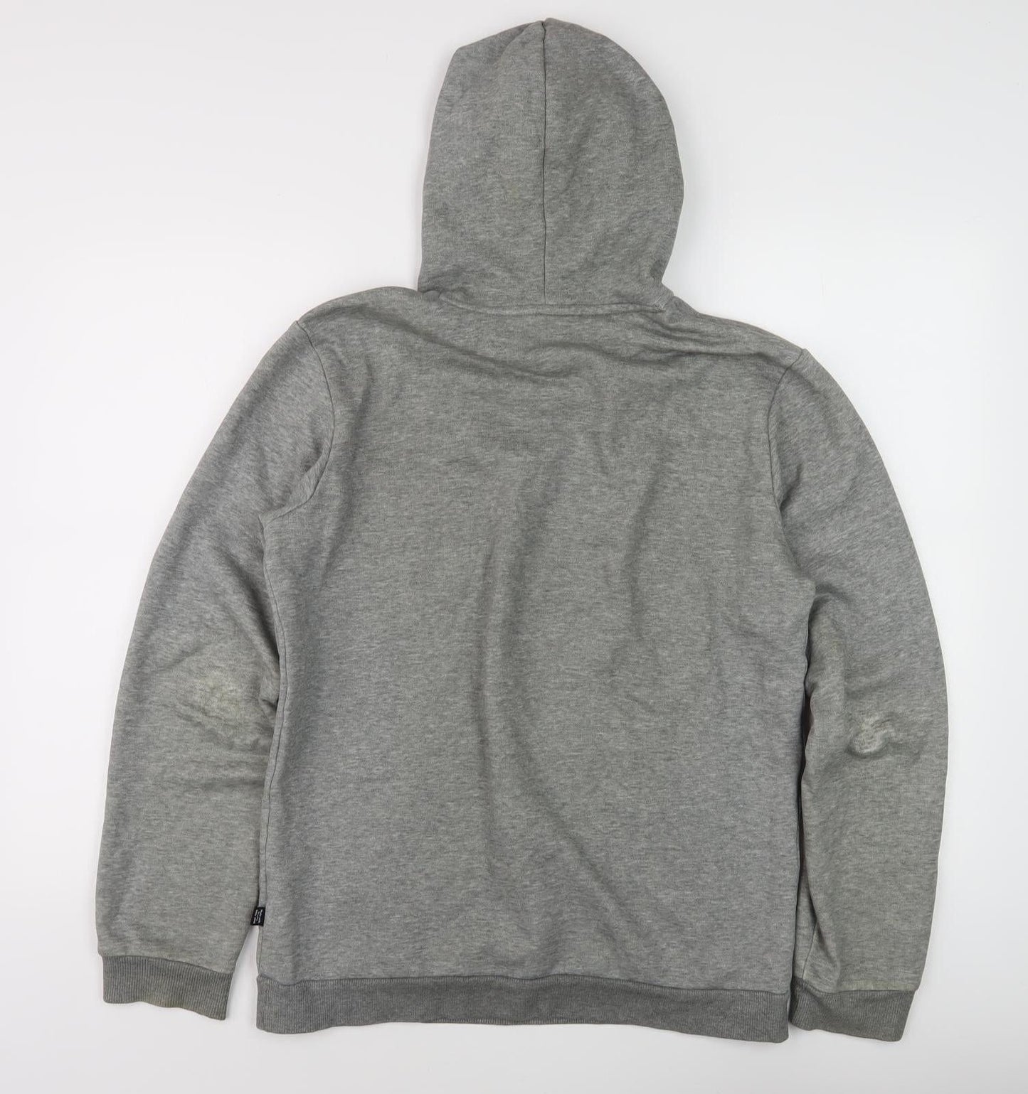 Puma Boys Grey Logo Pullover Hoodie Size 16