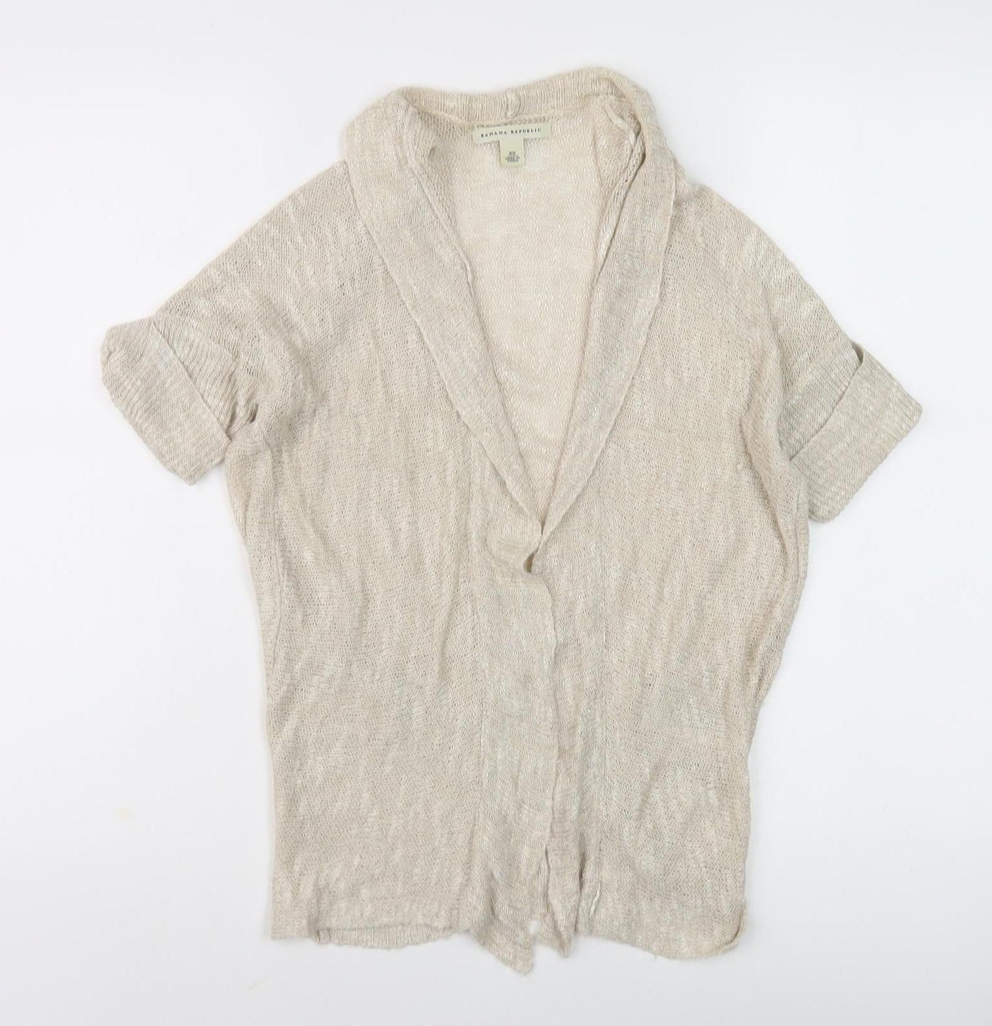 Banana Republic Women's Beige Cardigan, XS, Knit
