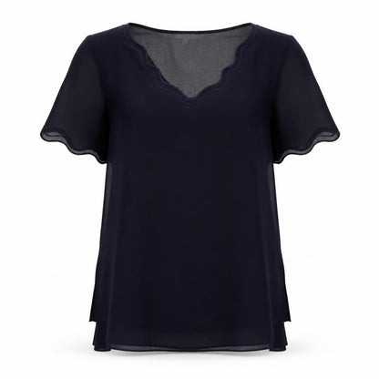 Womens UK Size 6 Reiss Black  Blouse