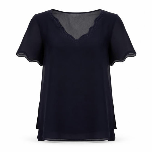 Womens UK Size 6 Reiss Black  Blouse