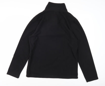 Gelert Unisex Black XL Half Zip Sweatshirt Regular Fit