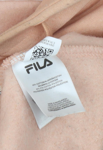 Fila Unisex Pink 3XL Pullover Hoodie Logo