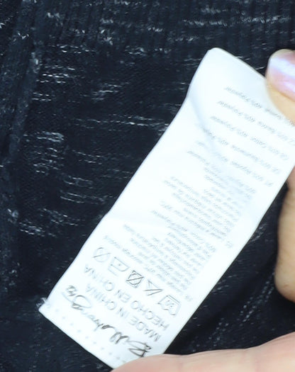 Billabong Women's Black Full Zip Jumper, Size M