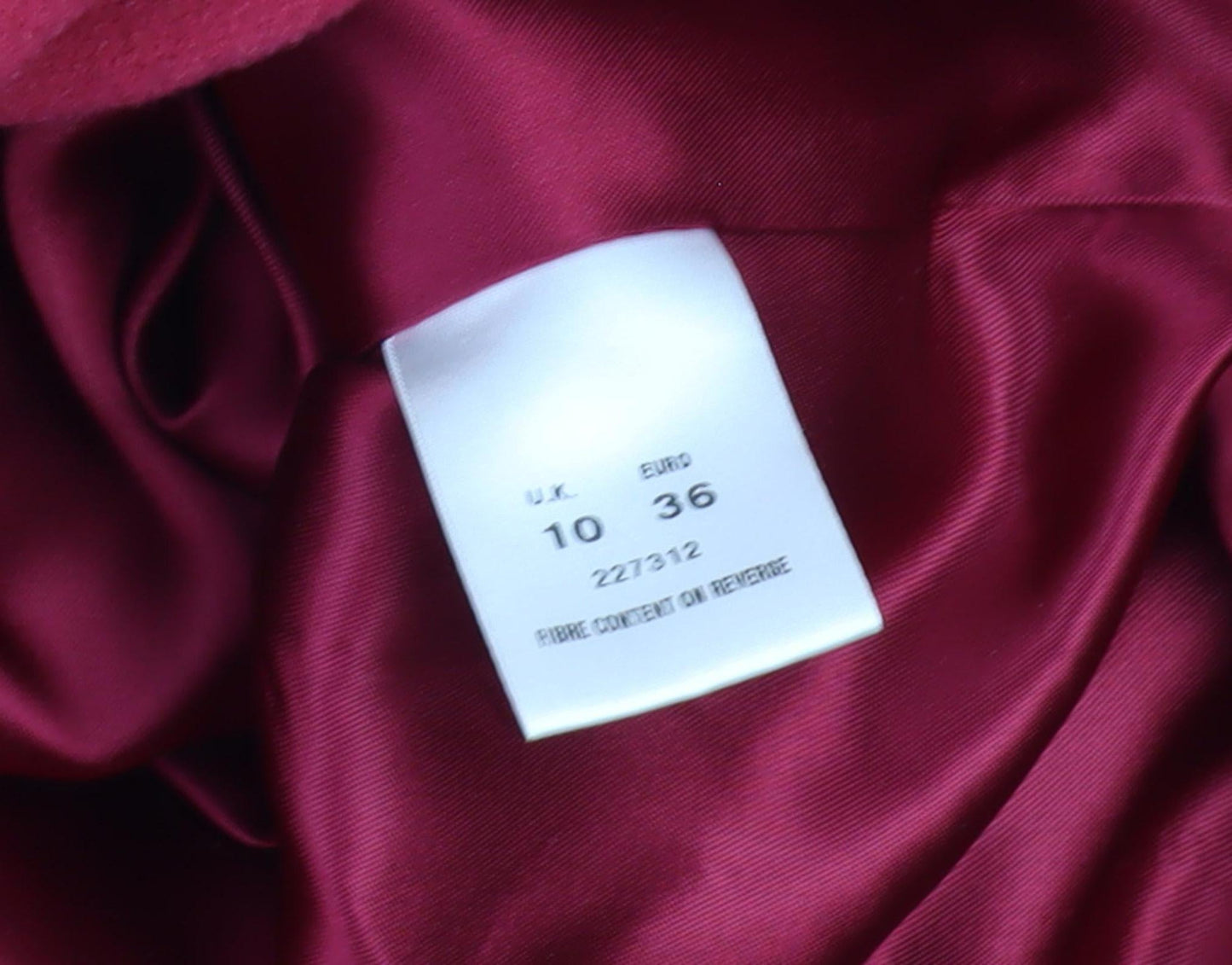 Womens UK Size 10 Eastex Red