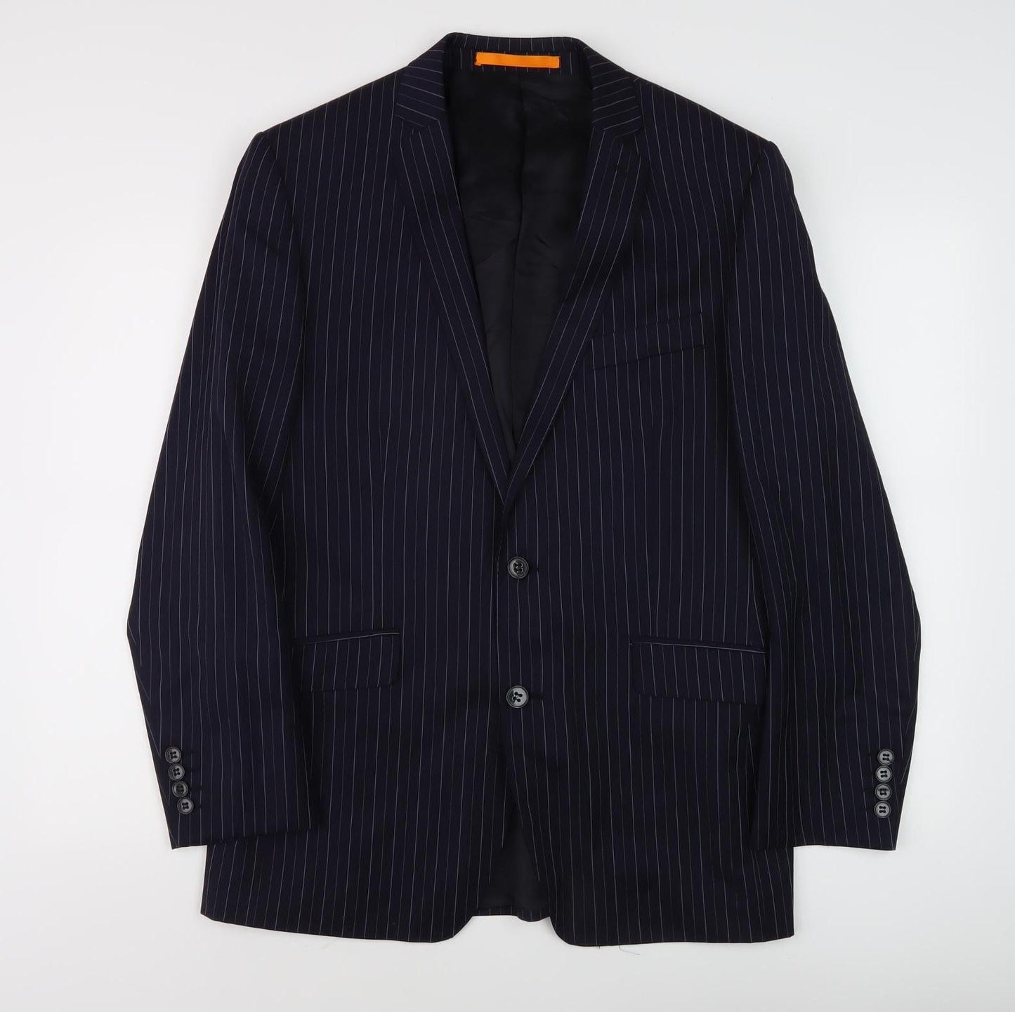 Mens UK Size 40 Ben Sherman Regular Blue Suit Jacket