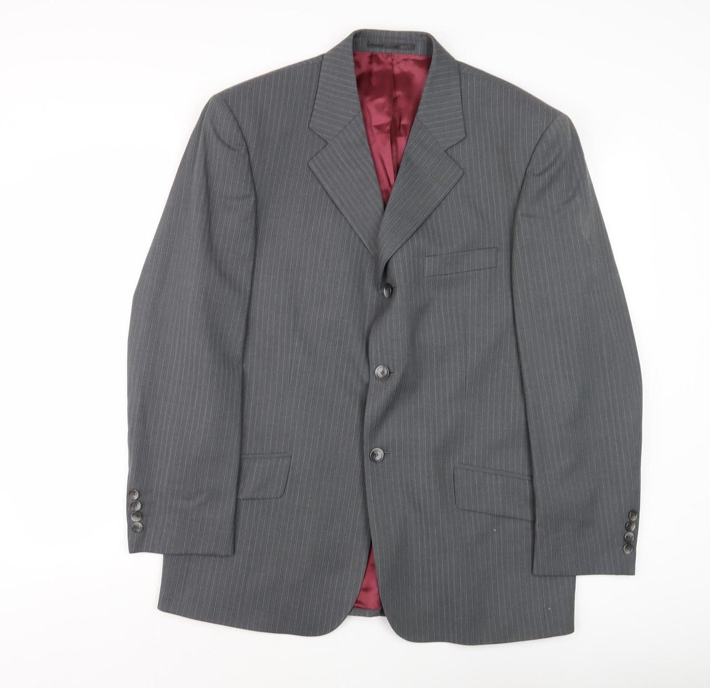 Mens UK Size 40 Farah Regular Grey Suit Jacket