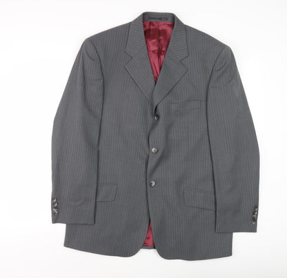 Mens UK Size 40 Farah Regular Grey Suit Jacket