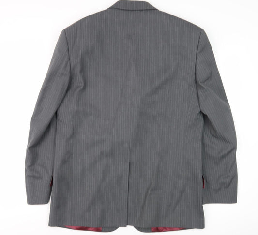 Mens UK Size 40 Farah Regular Grey Suit Jacket