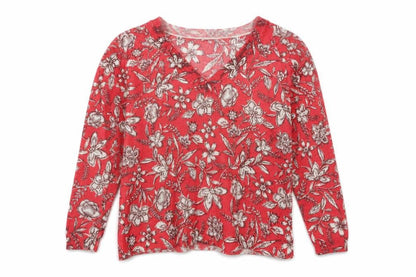 Womens UK Size M Marks and Spencer Red Pullover Jumper