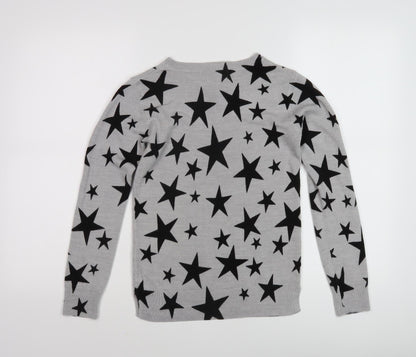 Womens UK Size 6 Marks and Spencer Grey  Jumper
