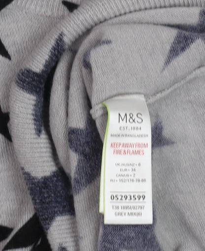 Womens UK Size 6 Marks and Spencer Grey  Jumper
