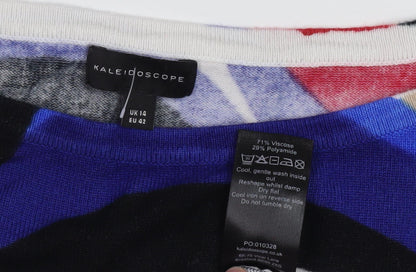 Kaleidoscope Women's Multicoloured Geometric Pullover