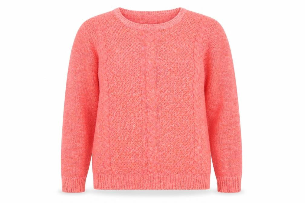 Womens UK Size 10-12 ISLE Pink Pullover Jumper