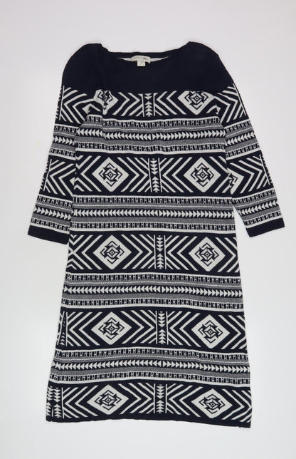 Monsoon Women's Black Sheath Dress Size 8