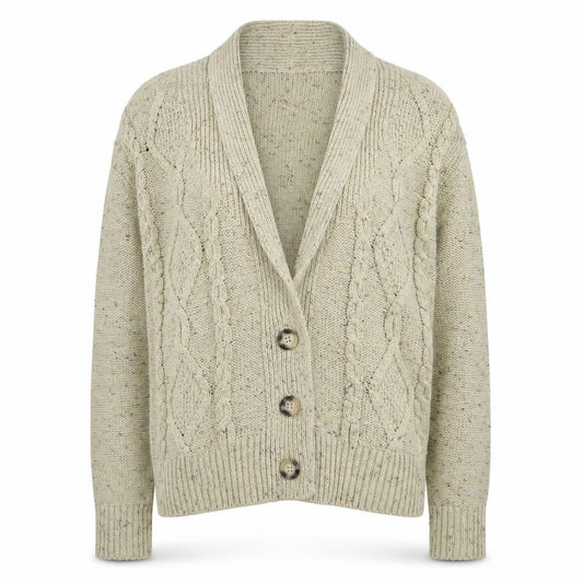 Womens UK Size 12 New Look Green Cardigan Jumper