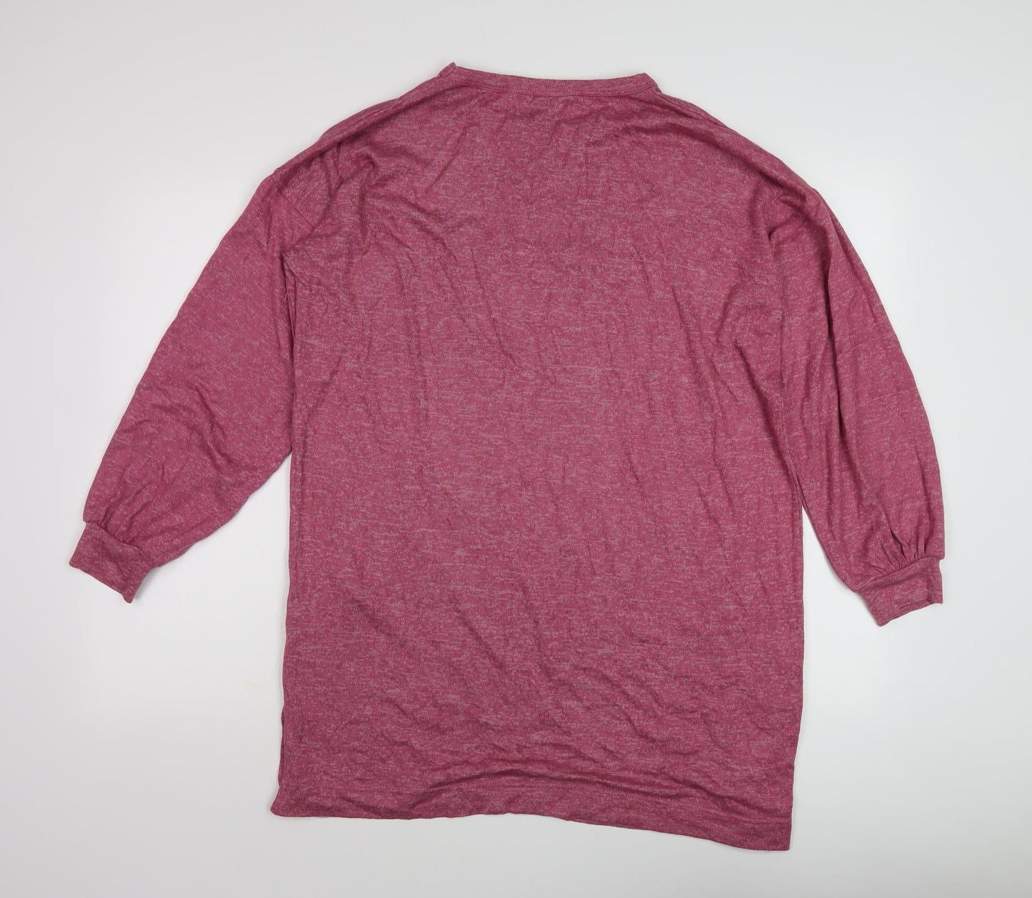 Womens UK Size L Capsule Pink Pullover Jumper