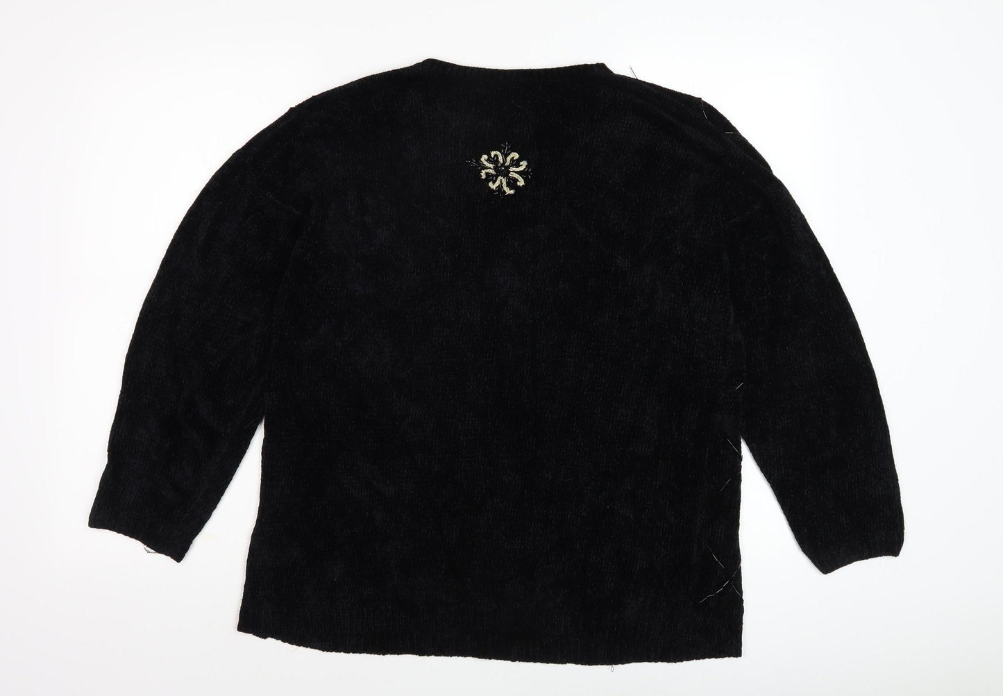 Womens UK Size L Jumper Black  Jumper