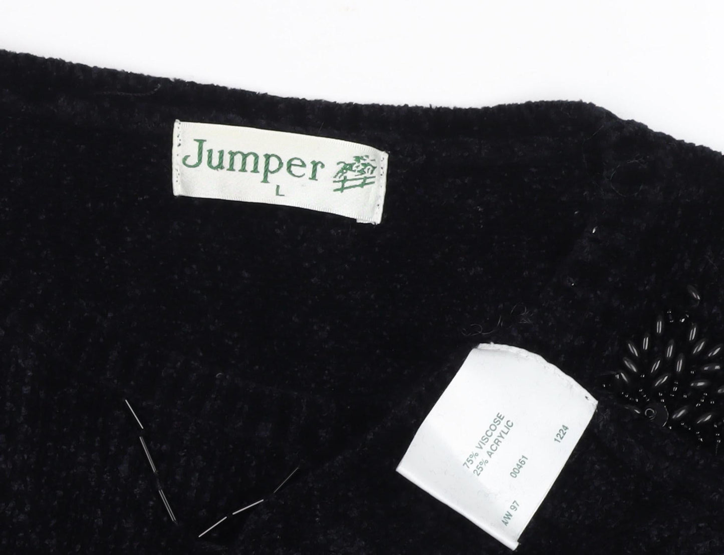 Womens UK Size L Jumper Black  Jumper