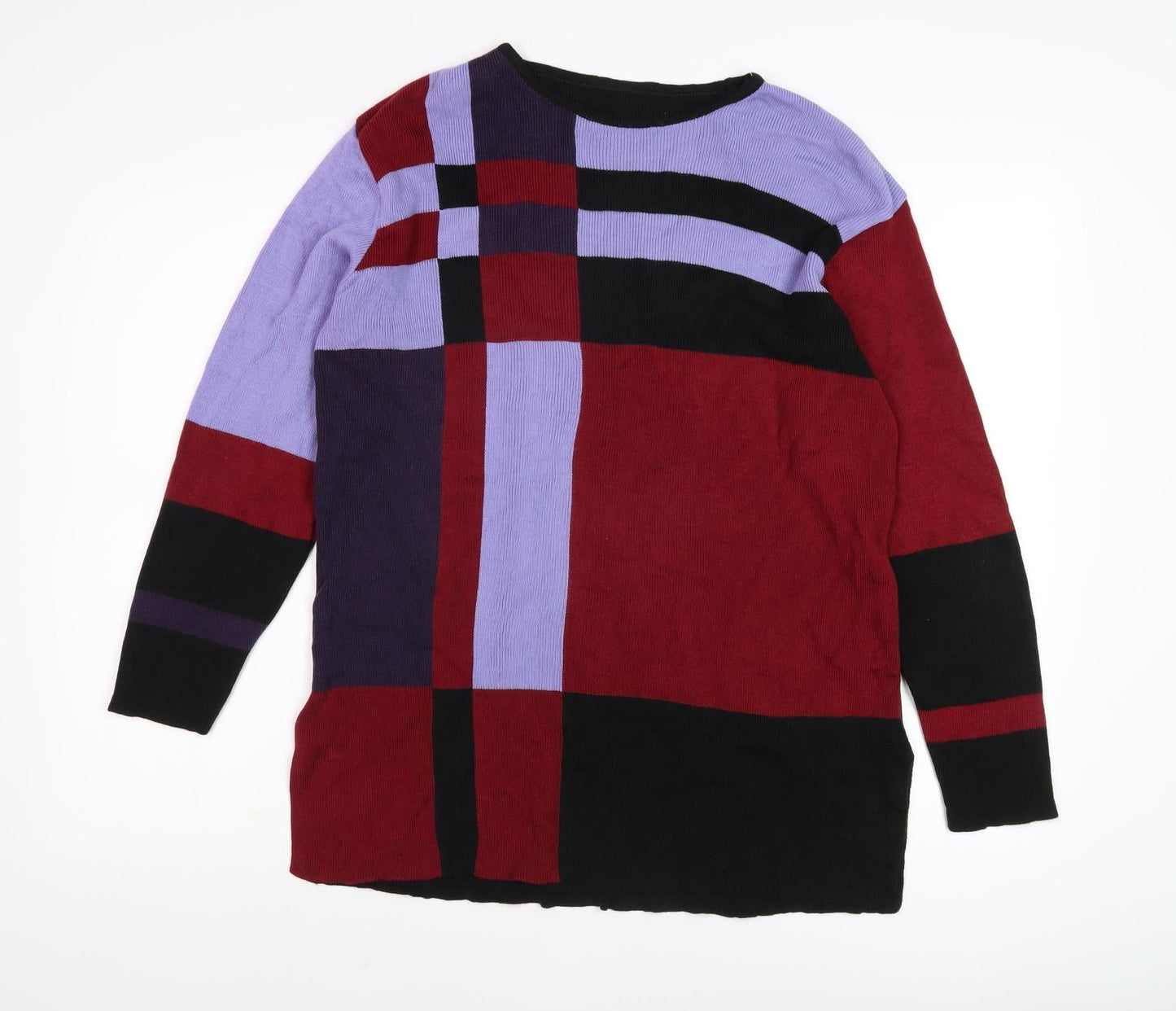 Womens UK Size 12 Marks and Spencer Multicoloured Pullover Jumper