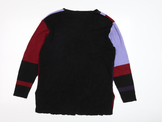 Womens UK Size 12 Marks and Spencer Multicoloured Pullover Jumper