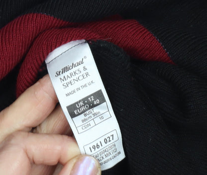 Womens UK Size 12 Marks and Spencer Multicoloured Pullover Jumper