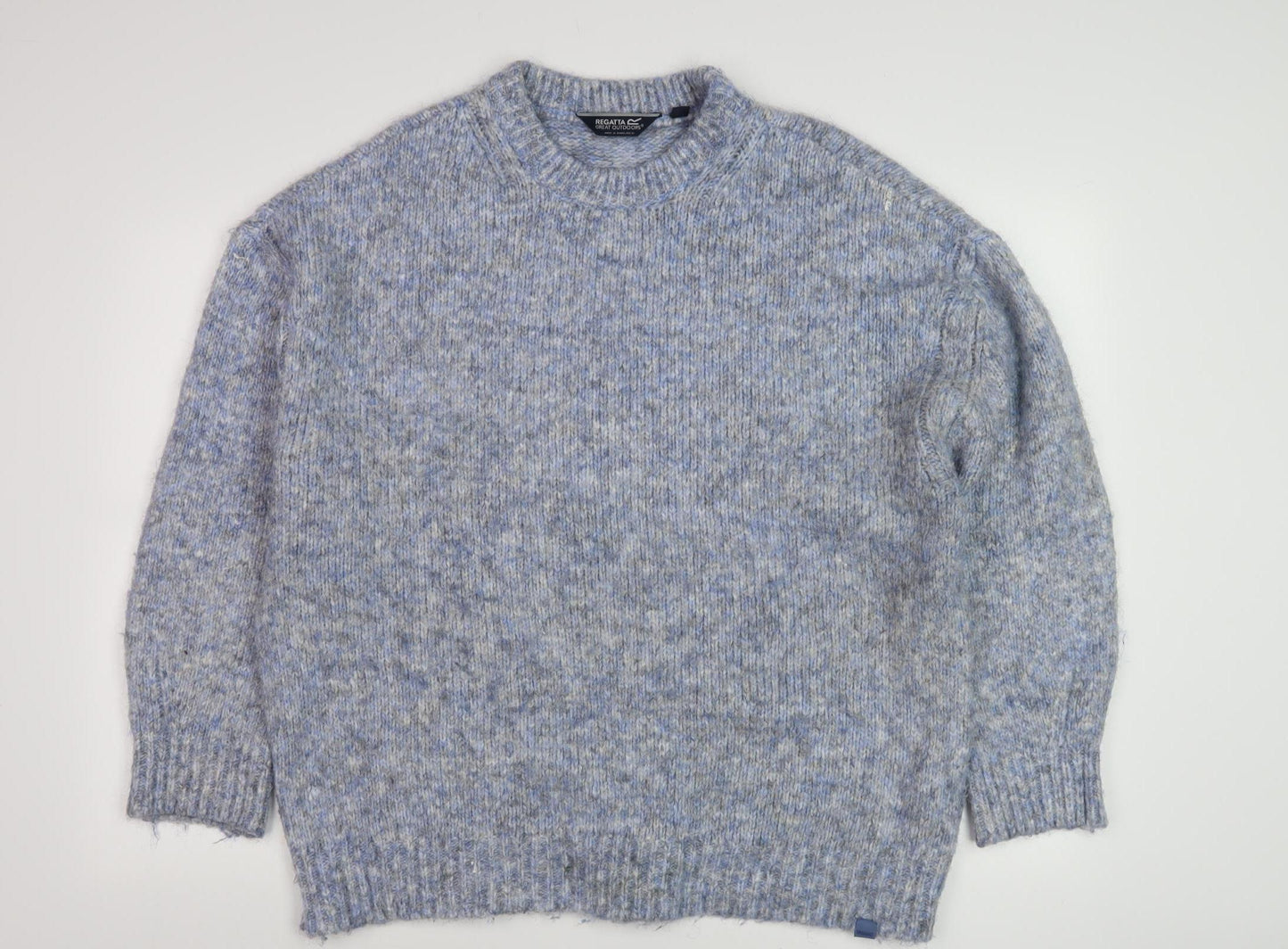 Womens UK Size 18 Regatta Blue Pullover Jumper