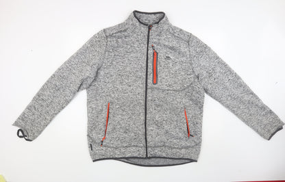 Trespass Men's Grey Flecked XL Jacket, Zipped Pockets