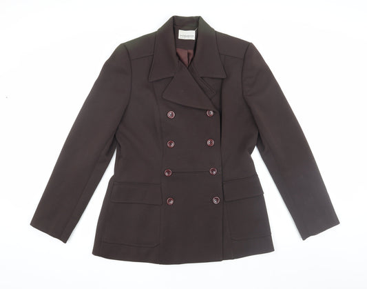 Warehouse Women's Brown Blazer, Size 14, Lined, Business