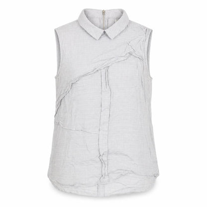 Womens UK Size 14 River Island Grey Basic Blouse