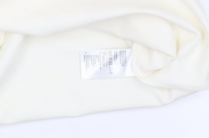 Basic Women's Ivory Shift Dress, Size 10, High Neck