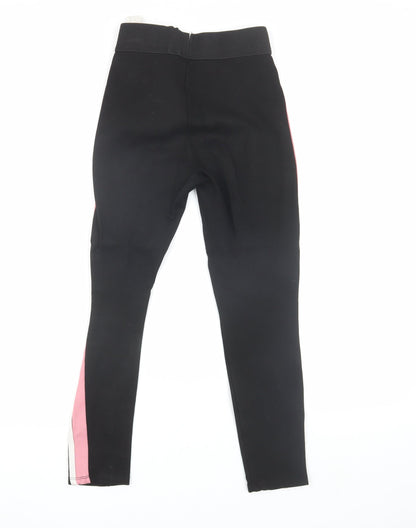 Zara Basic Women's Black XS Side Stripe Leggings
