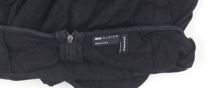 ASOS DESIGN Women's Black Bodycon Dress, Size 12