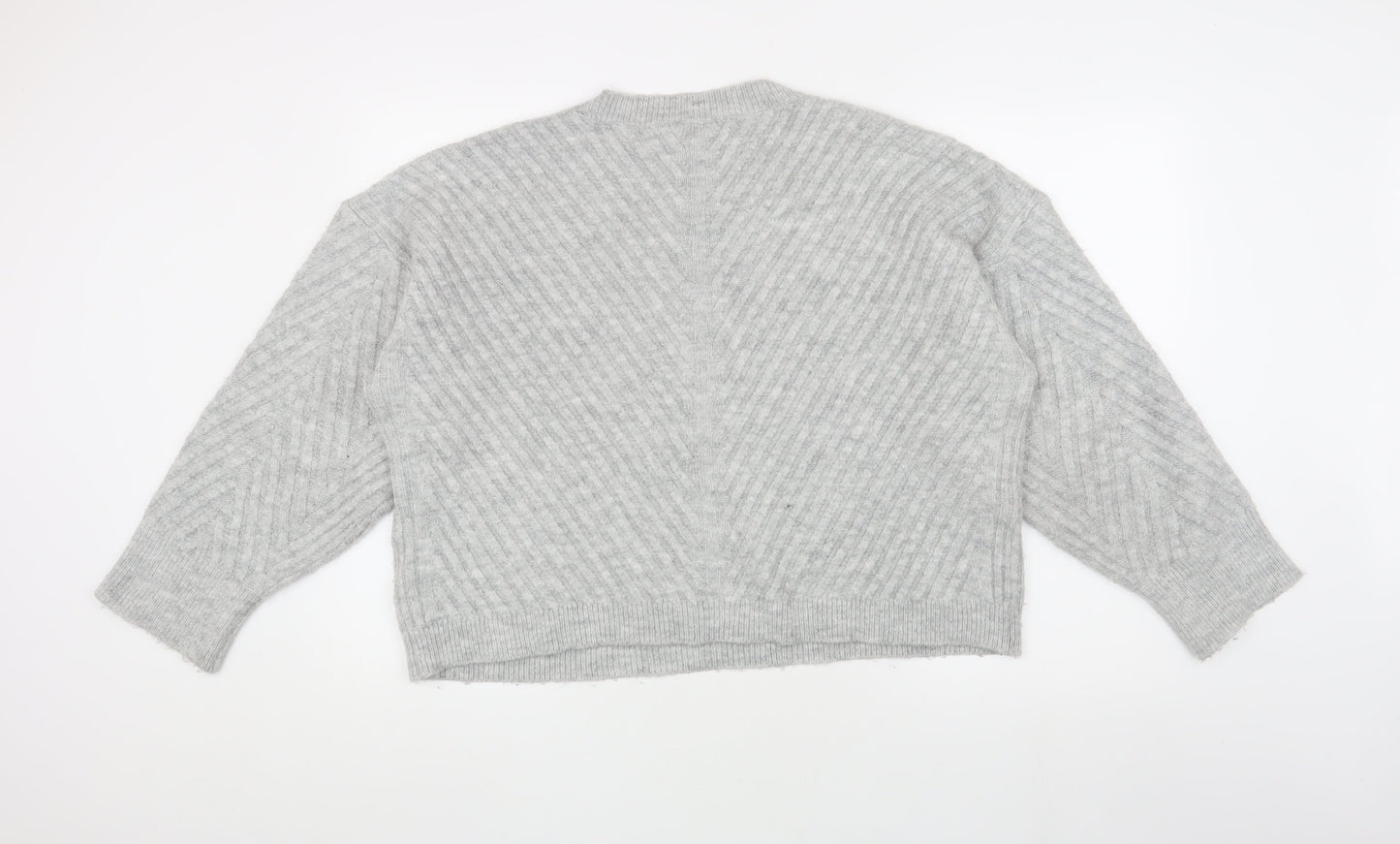 Womens UK Size L Topshop Grey Jumper Jumper