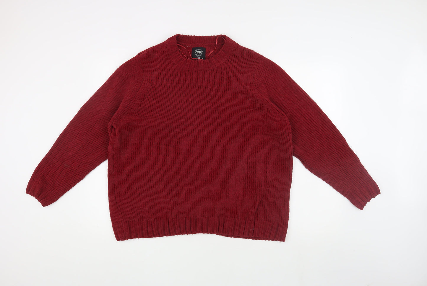 Ridge & Co. Red Women's Pullover Jumper Size 14