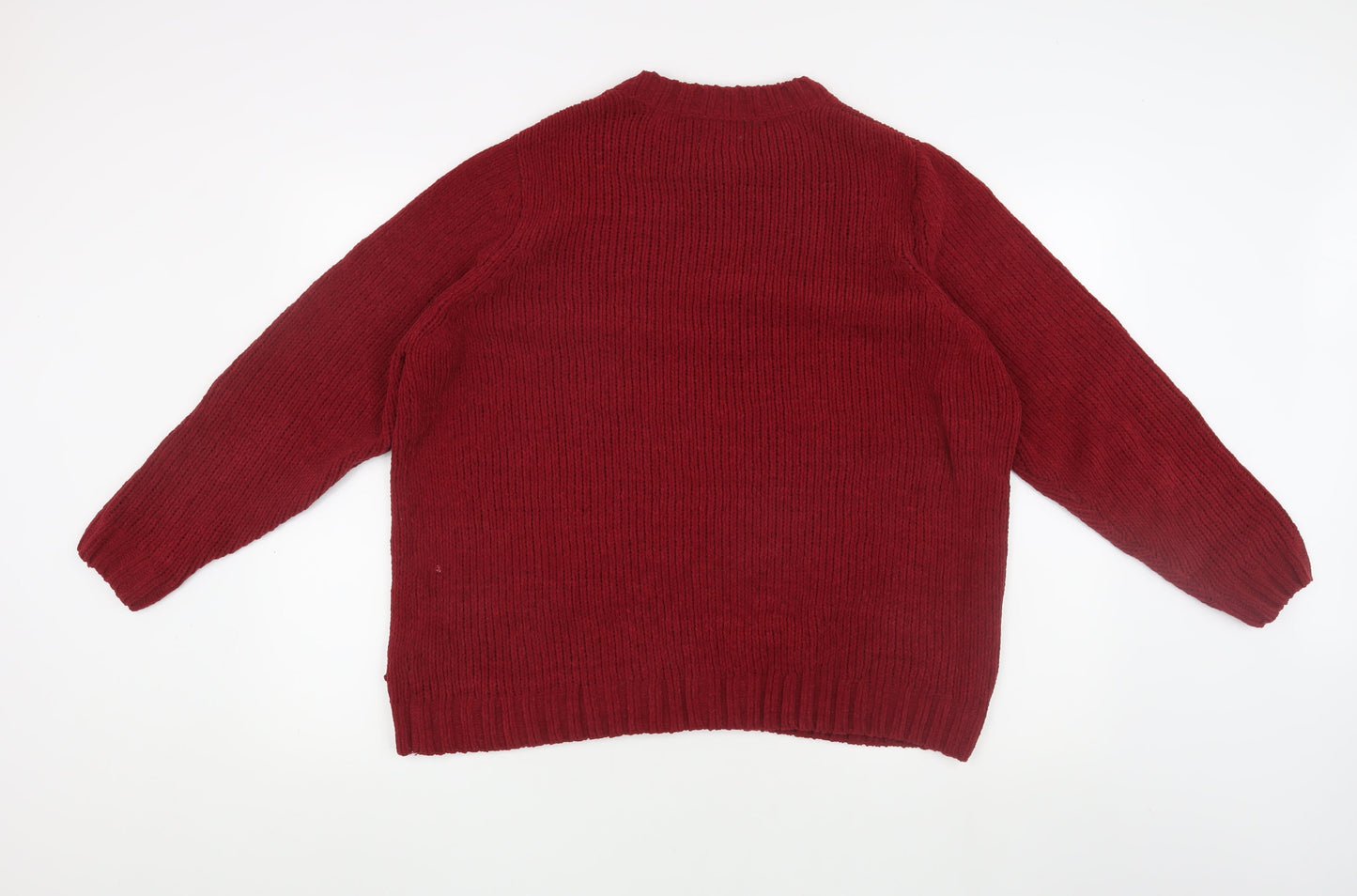 Ridge & Co. Red Women's Pullover Jumper Size 14