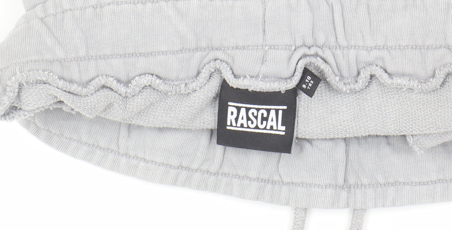 Rascal Boys' Grey Jogger Trousers 9-10 Years Activewear