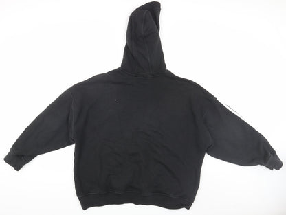 Adidas Men's Black Pullover Hoodie XS - Logo Accents