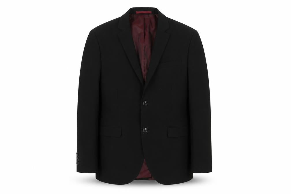Mens UK Size 40 Topman Regular Black Suit Jacket
