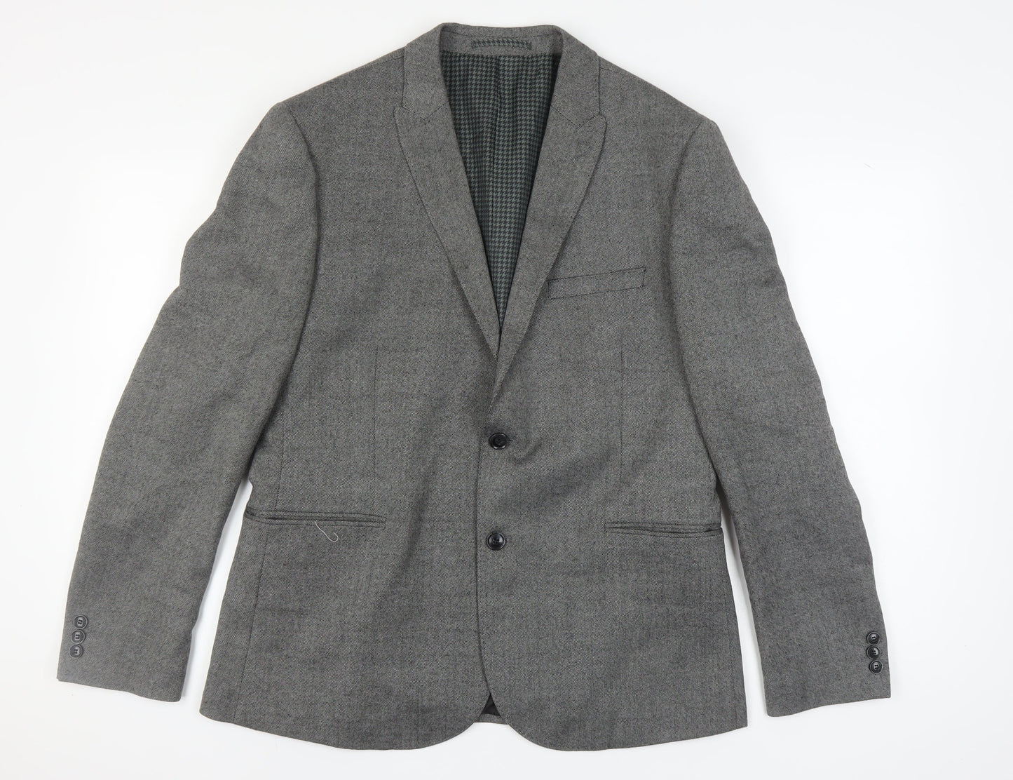 Mens UK Size 44 Marks and Spencer Regular Grey Suit Jacket