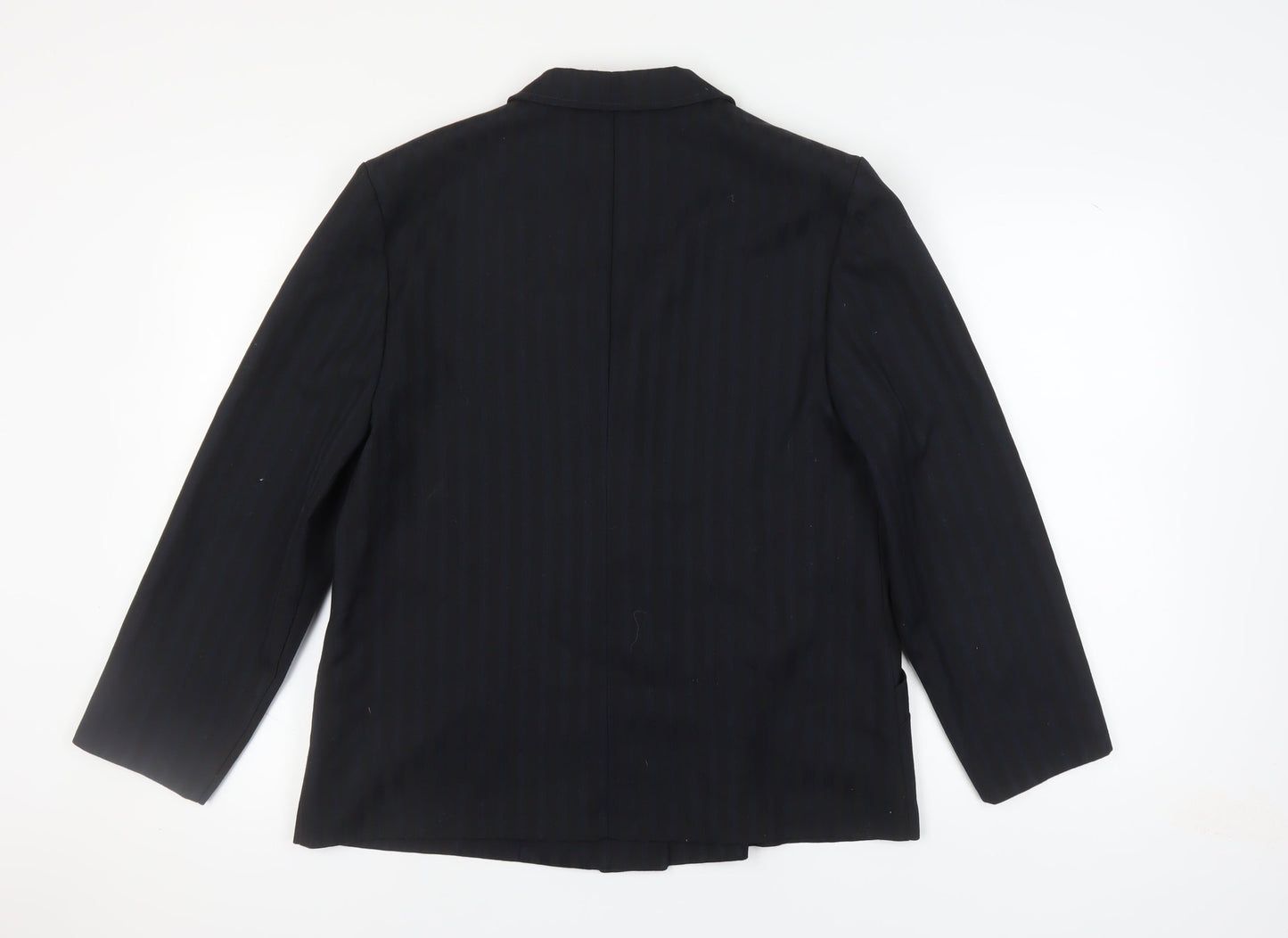 Poli Women's Black Blazer UK 14 Double-Breasted