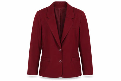 Littlewoods Women's Red Blazer Size 12 Woven