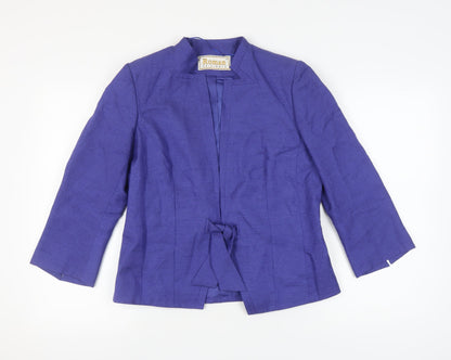 Roman Originals Women's Purple Blazer 12 Regular Lined