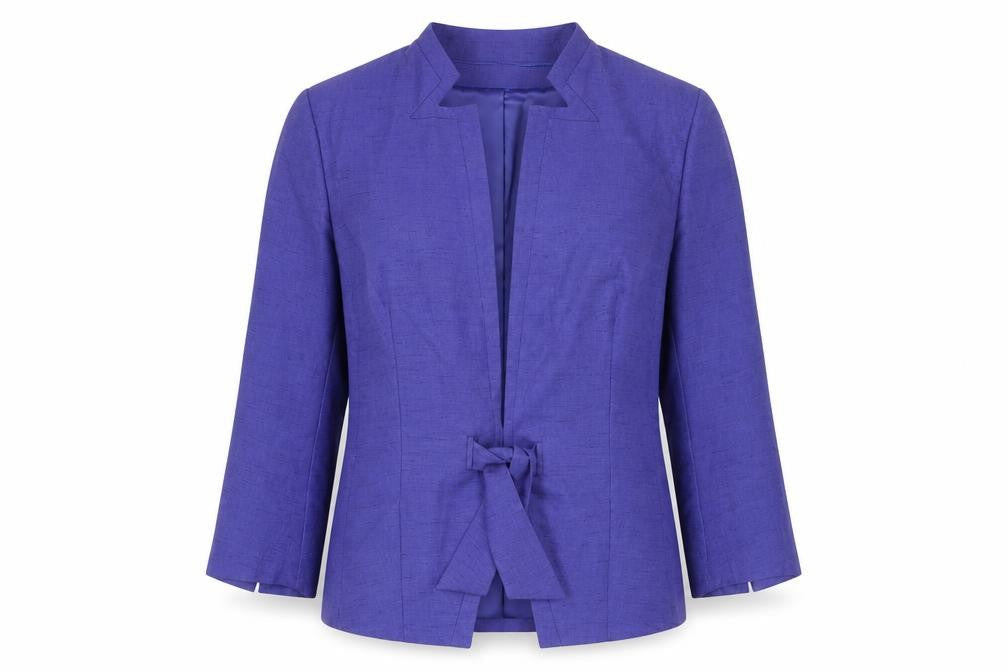 Womens UK Size 12 Roman Originals Regular Purple Blazer