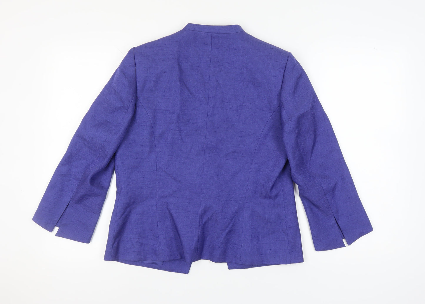 Roman Originals Women's Purple Blazer 12 Regular Lined