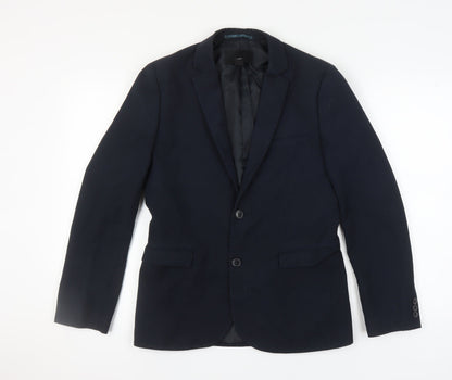 Mens UK Size 38 H&M Regular Blue Suit Jacket