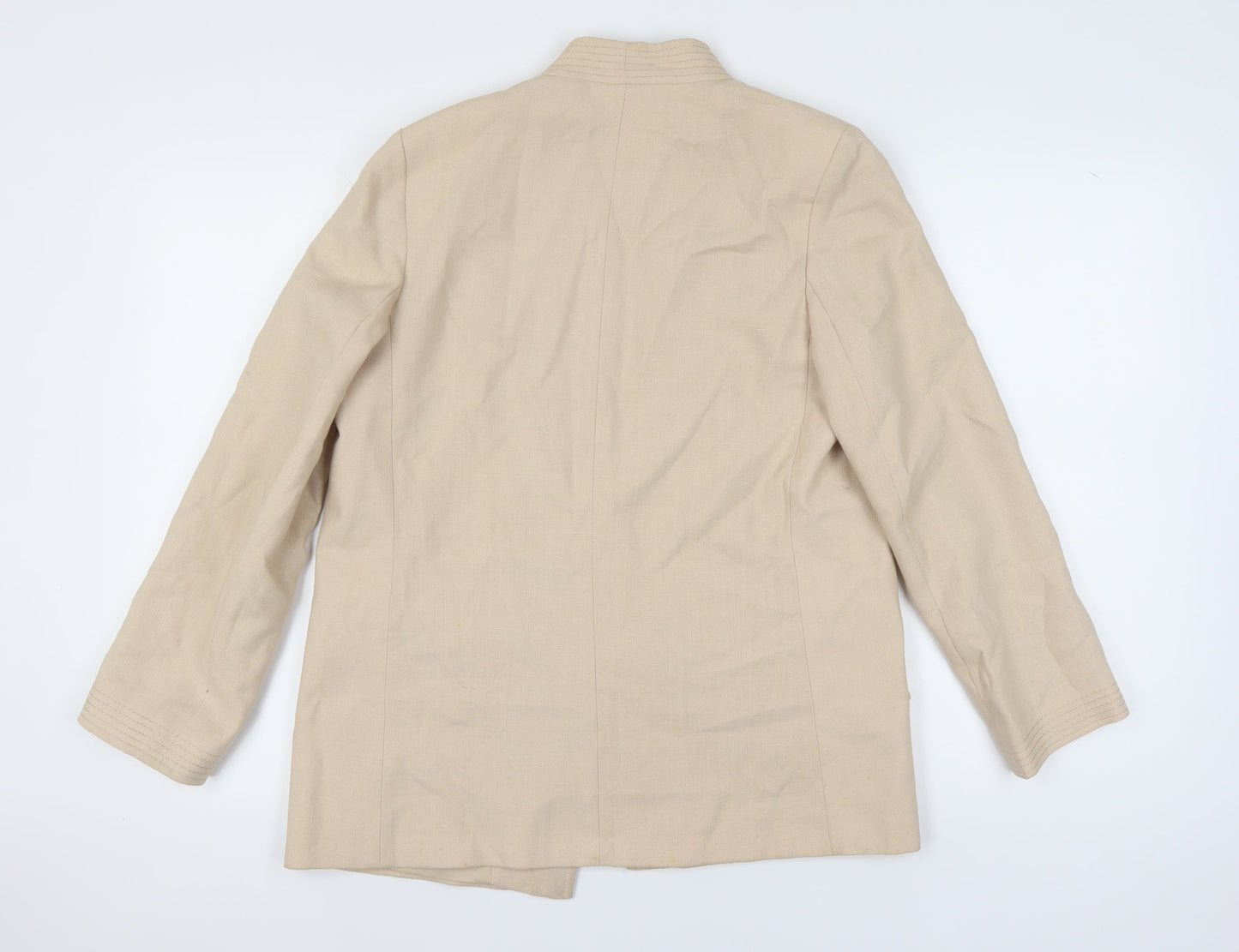 St Michael Women's Beige Regular Size Suit Jacket