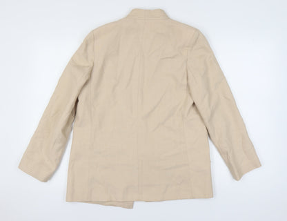St Michael Women's Beige Regular Size Suit Jacket