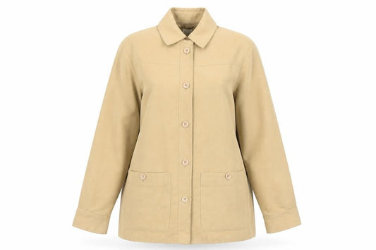 Womens UK Size S Viyella Beige Basic Jacket